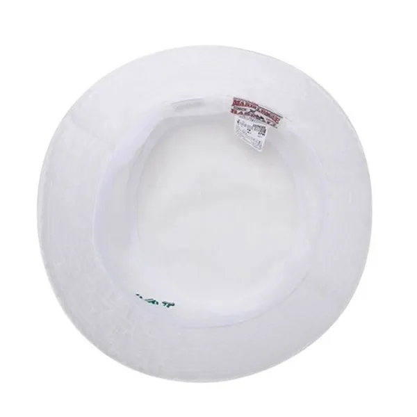 Mũ MLB LA Dodgers Green Logo Monogram Jacquard Bucket Hat White 32CPH3111 07W Màu Trắng Size 57