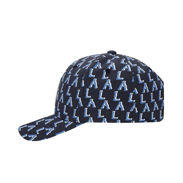 Mũ MLB LA Dodgers High Monogram Curve Adjustable Cap 32CPFD011-07U Màu Xanh Navy