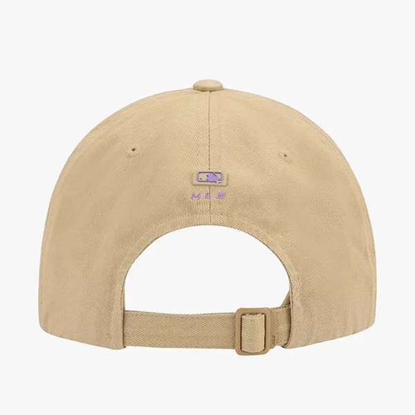 Mũ MLB Los Angeles Dodgers Nano-Logo Unstructured Ball Cap Beige 32CPNA111 Màu Be