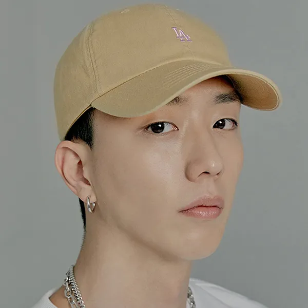 Mũ MLB Los Angeles Dodgers Nano-Logo Unstructured Ball Cap Beige 32CPNA111 Màu Be