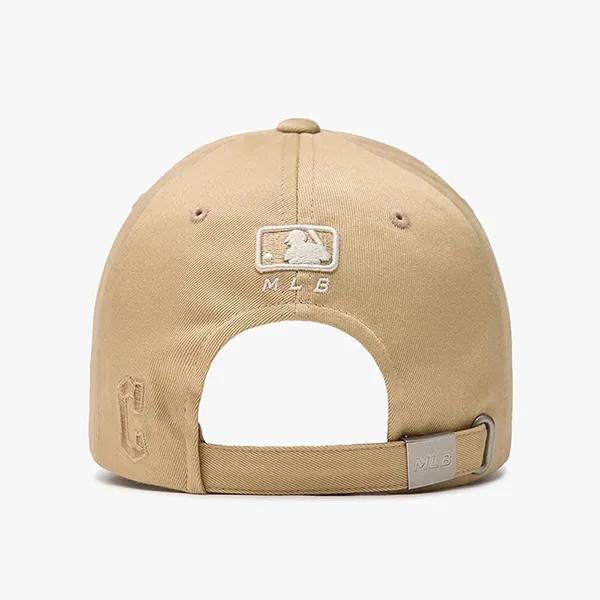 Mũ MLB Mega Bear Structured Ball Cap Cleveland Guardians Beige 3ACPDB14N-45BGL Màu Be
