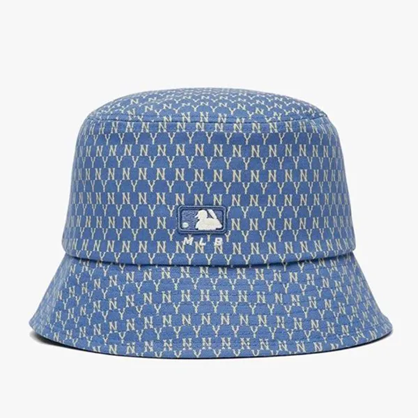 Mũ MLB Monogram Bucket Hat 3AHTH201N-50BLD Màu Xanh Size 57