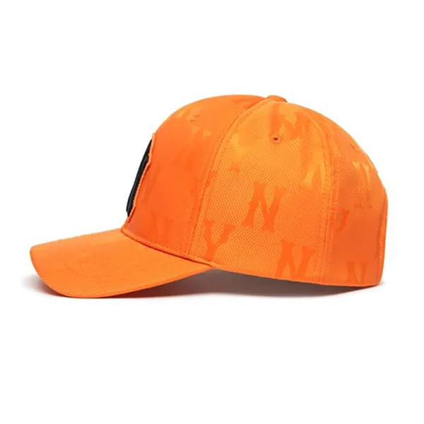 Mũ MLB Monogram Nylon Jacquard Structure Ball Cap New York Yankees 3ACPM021N-50ORS Màu Cam