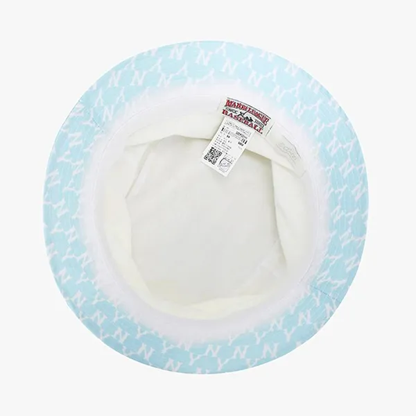 Mũ MLB Monogram Tie-Dying New York Yankees Bucket Hat 32CP32111-50U Màu Vàng/Xanh Size 57