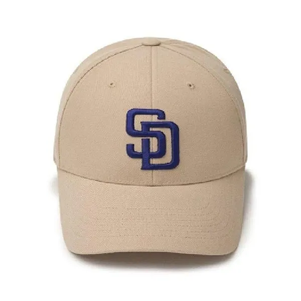 Mũ MLB Newfit Structure Ball Cap SD 3ACP0802N-13BGM Beige Màu Be