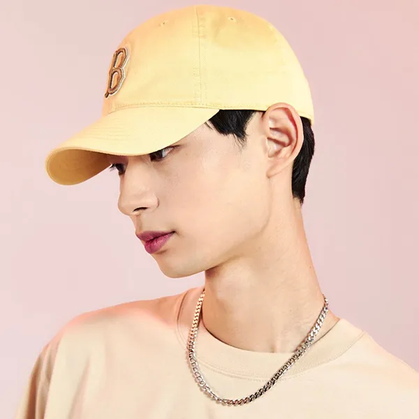 Mũ MLB Nylon Structure Cap 3ACP0123N-43NBD Màu Vàng