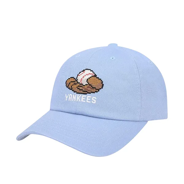 Mũ MLB Play Front Ball Cap New York Yankees 32CPRC111-50U Màu Xanh Nhạt
