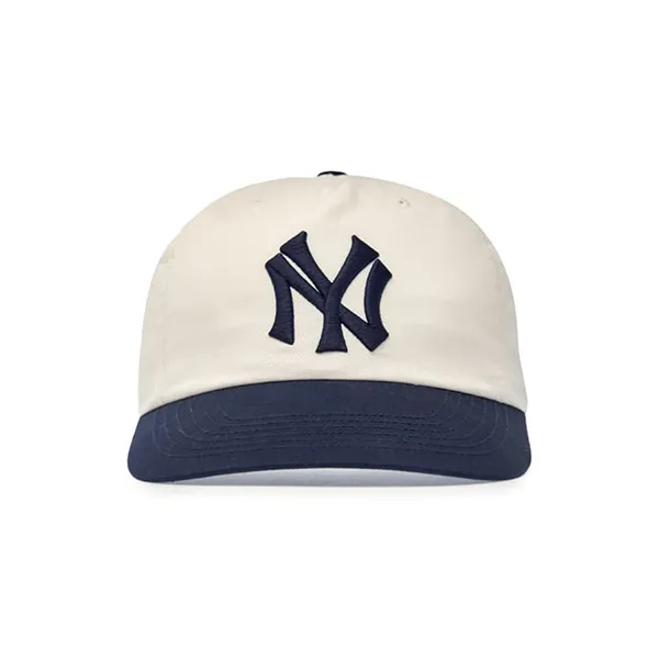 Mũ MLB Q-Fit Color Block Unstructured Ball Cap New York Yankees 3ACPB666N-50NYS Màu Xanh Phối Trắng