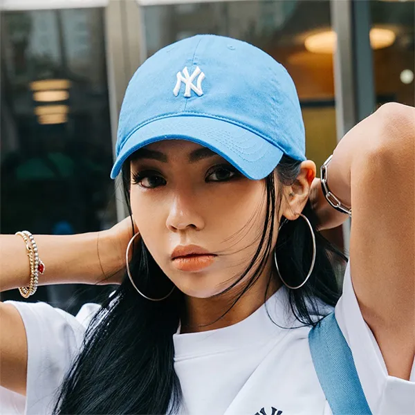 Mũ MLB Rookie Unstructured Ball Cap New York Yankees Blue 3ACP7701N-50BLS Màu Xanh Blue