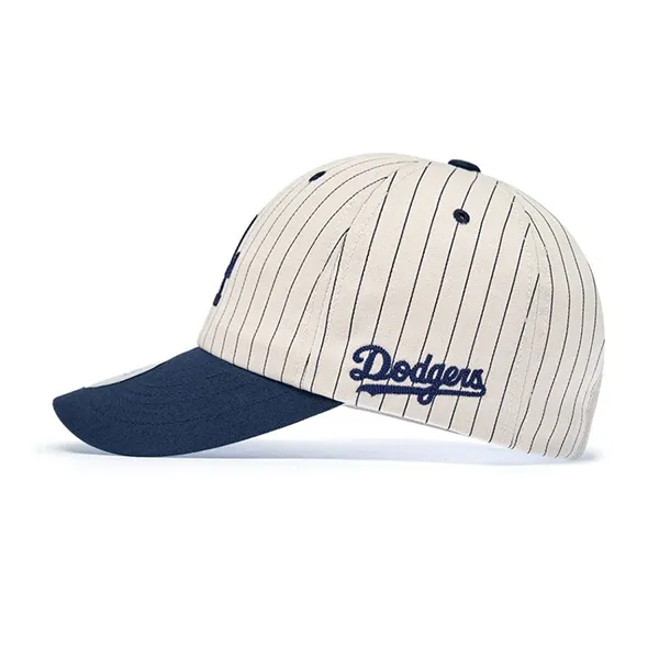 Mũ MLB Signature Stripe Unstructured Ball Cap LA 3ACPB255N 07NYS Màu Xanh Navy