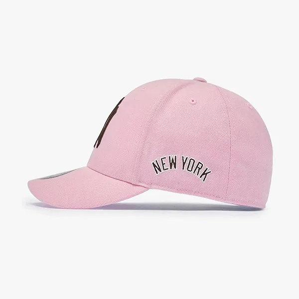 Mũ MLB Signature Structure 3ACPBB15N-50MAM Pink Màu Hồng Size 57