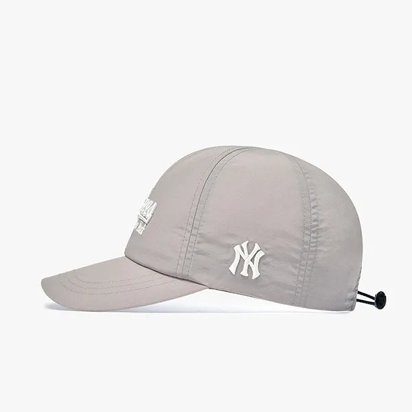Mũ MLB Sportive Shiny Unstructured 3ACPB155N-50GRL Màu Xám Nhạt