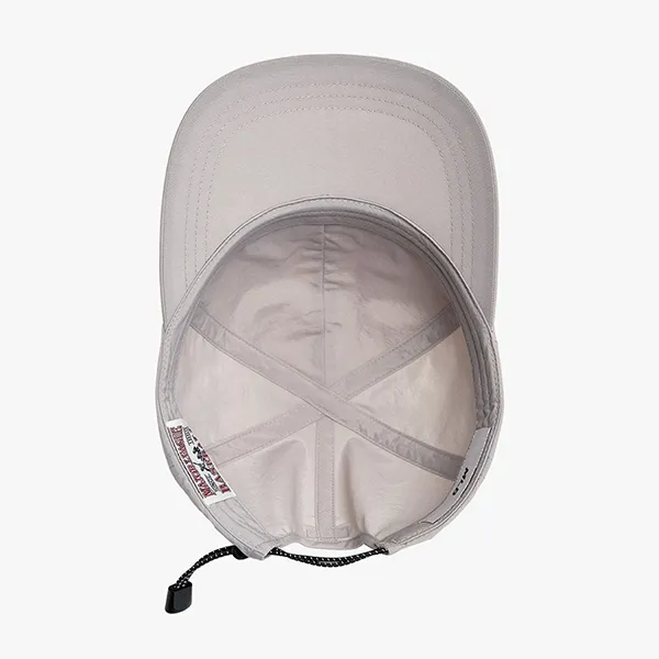 Mũ MLB Sportive Shiny Unstructured 3ACPB155N-50GRL Màu Xám Nhạt