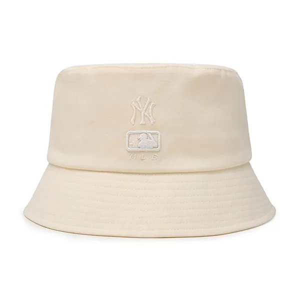 Mũ MLB Varsity Bucket Hat NY Yankees 3AHTV024N-50CRD Màu Kem Size 57