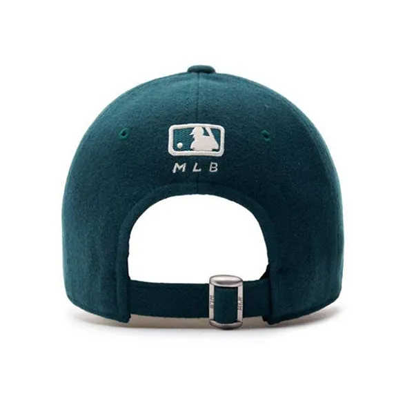 Mũ MLB Varsity LA Wool Textured Ball Cap Green 3ACPV0236-07GND Màu Xanh Trắng