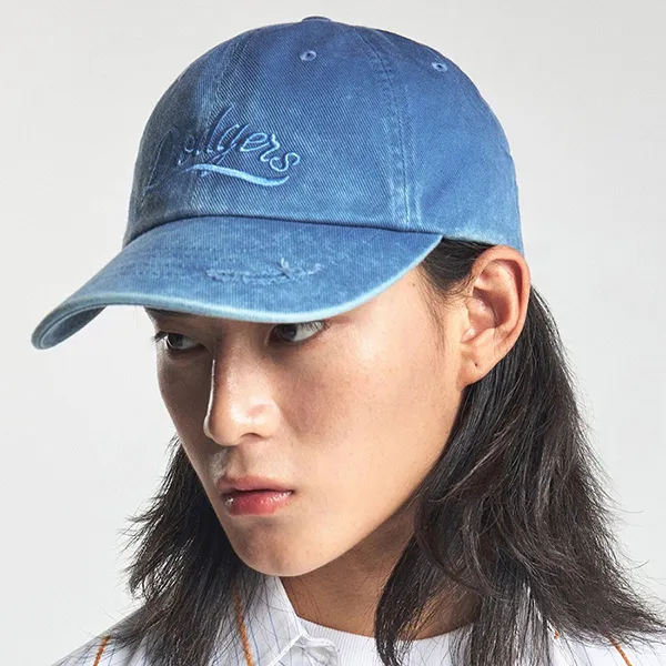 Mũ MLB Varsity Lettering Unstructured Ball Cap New York Yankees 3ACPVL64N-07INP Màu Xanh Denim