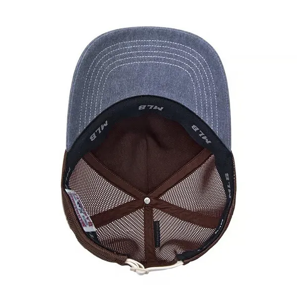 Mũ MLB Varsity Vintage Mesh 3AMCV0153-43NYS Màu Nâu Trắng