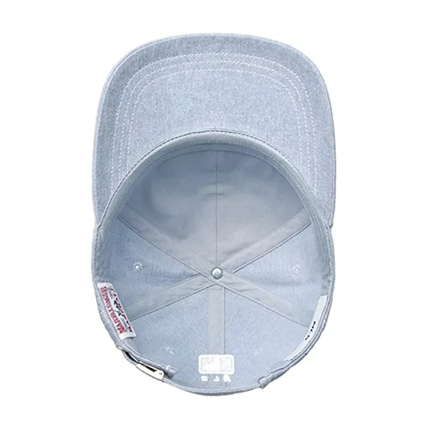 Mũ MLB Varsity Vintage Oval Stitch Cursive Unstructured Ball Cap Los Angeles Dodgers 3ACPV055N-07INL Màu Xanh Nhạt