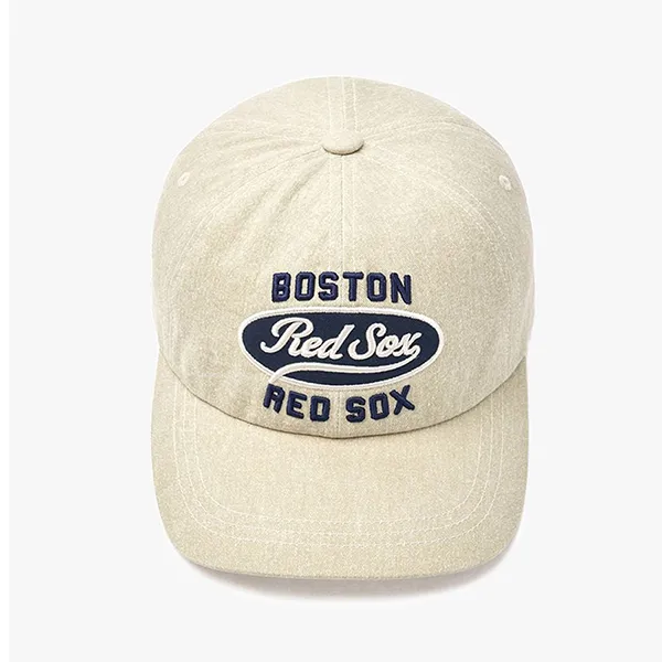 Mũ MLB Varsity Vintage Oval Stitch Cursive Unstructured Ball Cap Los Angeles Dodgers 3ACPV055N-43BGL Màu Be