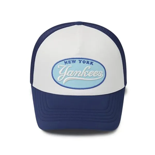 Mũ MLB Varsity Wappen Mesh Cap 3AMCV0243-50NYS Màu Xanh Trắng