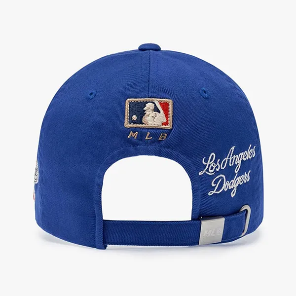Mũ MLB Vintage Cooperstown Patch Unstructured Ball Cap LA Dodgers 3ACPB105N-07BLS Màu Xanh Blue