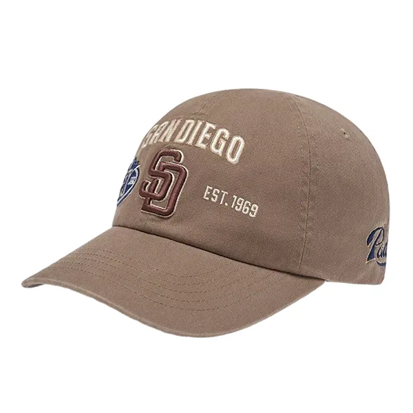 Mũ MLB Vintage Patch Unstructured Ball Cap San Diego Padres 3ACPB175N-13BGD Màu Nâu