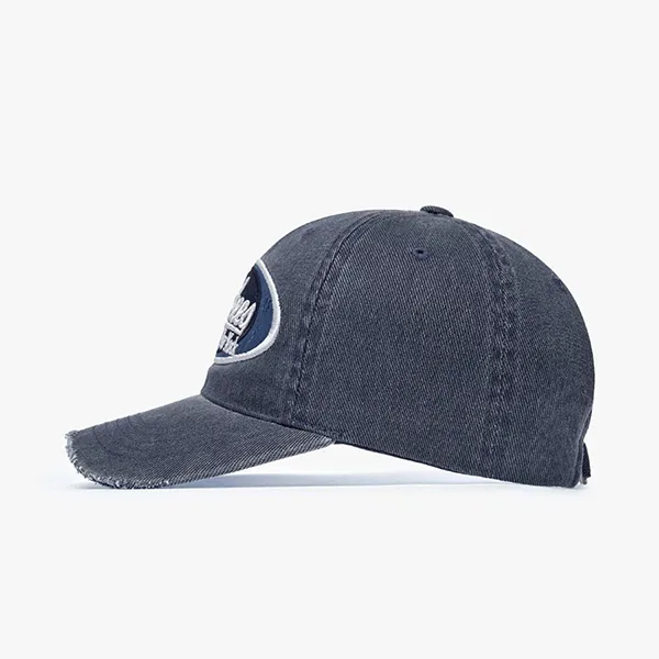 Mũ MLB Vintage Pigment Wappen Unstructured Ball Cap Model 3ACPV265N-50NYS Màu Xanh Navy