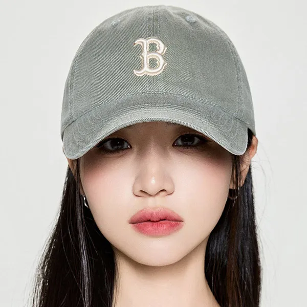 Mũ MLB Washed Unstructured Ball Cap Boston Red Sox 3ACPVV14N-43KAP Màu Khaki