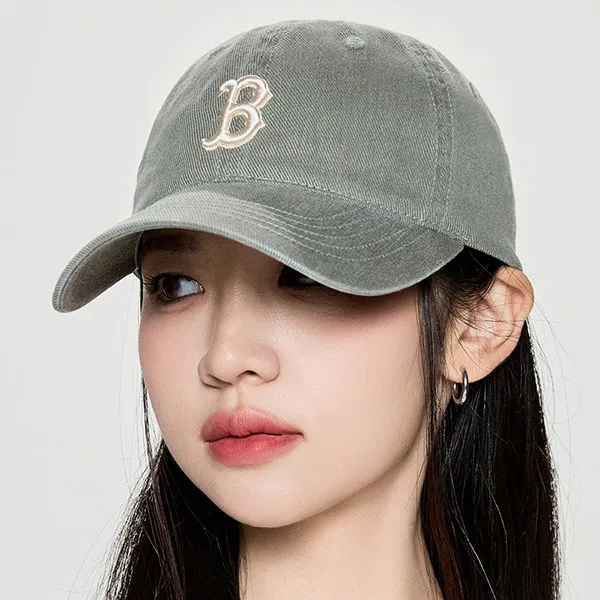Mũ MLB Washed Unstructured Ball Cap Boston Red Sox 3ACPVV14N-43KAP Màu Khaki