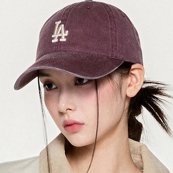 Mũ MLB Washed Unstructured Ball Cap LA Dodgers 3ACPVV14N-07WID Màu Đỏ Thẫm