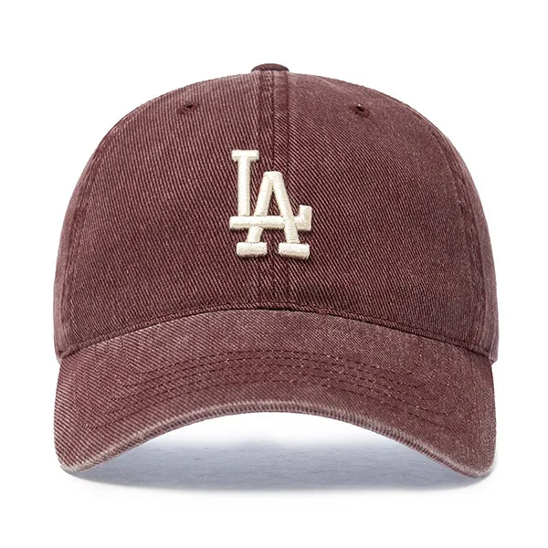 Mũ MLB Washed Unstructured Ball Cap LA Dodgers 3ACPVV14N-07WID Màu Đỏ Thẫm