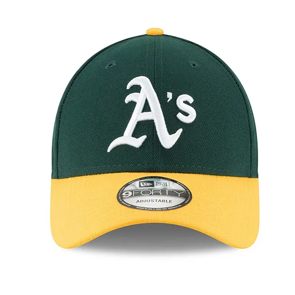 Mũ New Era MLB Men Oakland Athletics The League 9Forty Cap Màu Xanh Vàng