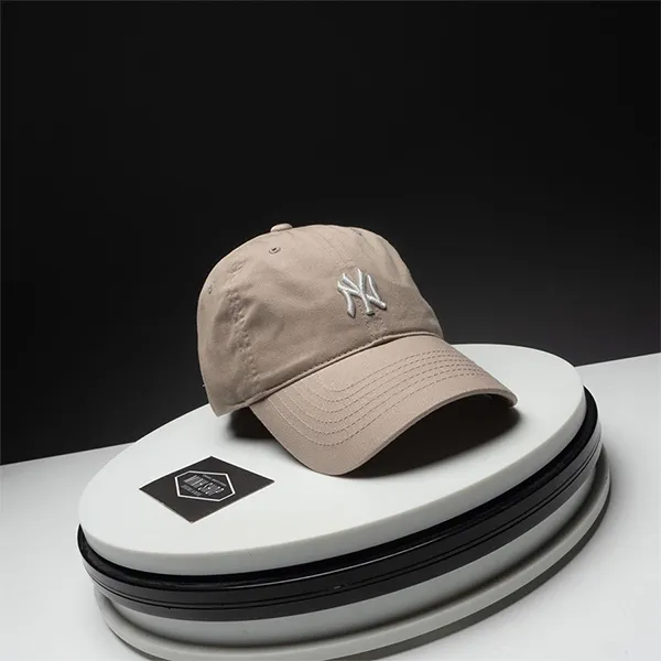 Mũ MLB Rookie Ball Cap New York Yankees 32CP77111-50B Màu Nâu Nhạt