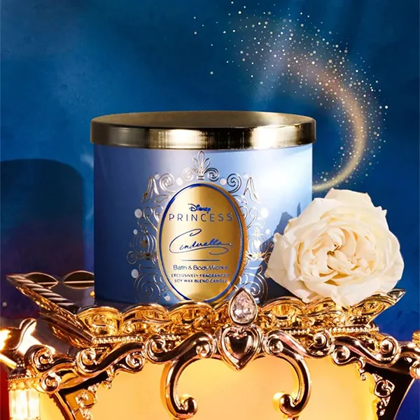 Nến Thơm Bath & Body Works Princess Cinderella 3-Wick Candle 411g