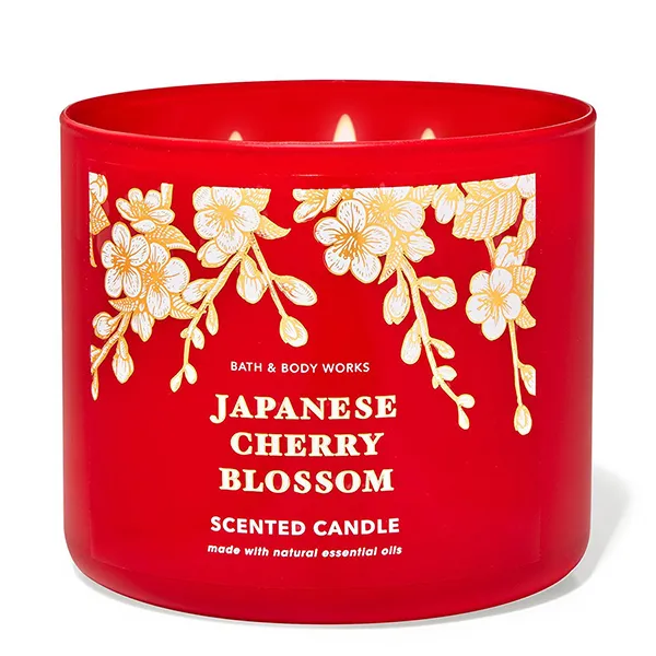 Nến Thơm Japanese Cherry Blossom 3-Wick Candle 411g