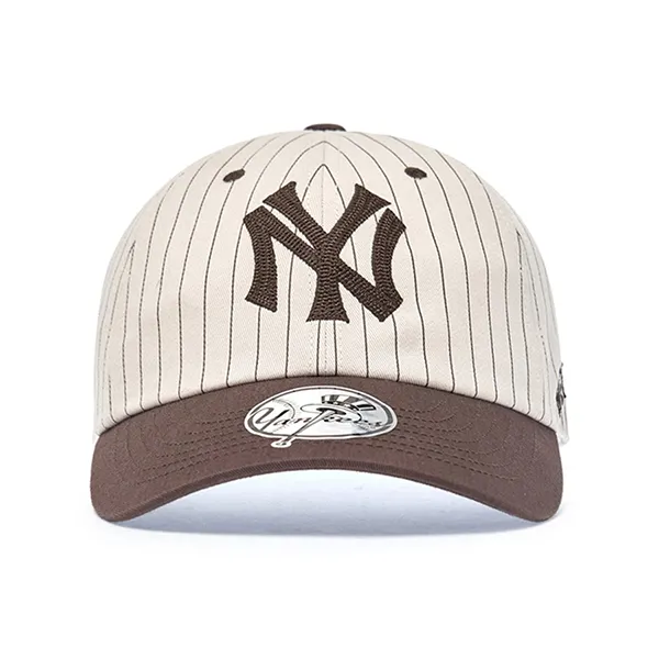 Mũ MLB NY Signature Unstructured Ball Cap Brown 3ACPB255N 50BRD Màu Nâu