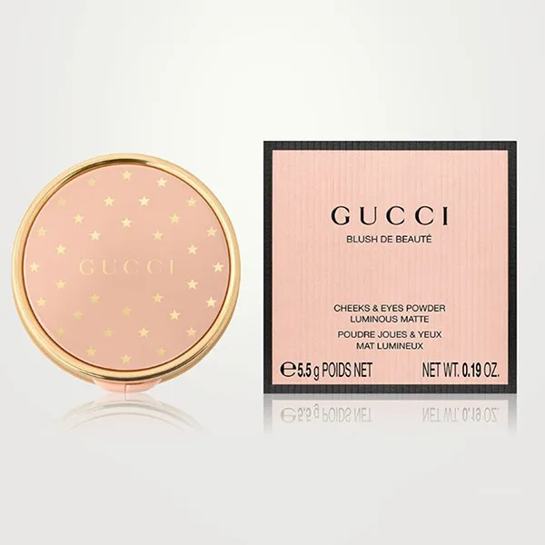 Phấn Má Gucci Blush De Beaté 02 Tender Apricot Màu Cam Đào