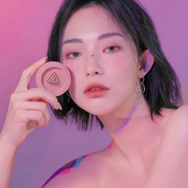 Phấn Má Hồng 3CE Mood Recipe Face Blush City Mauve Màu Hồng Khói