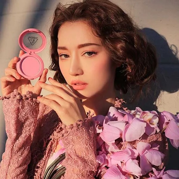 Phấn Má Hồng 3CE Mood Recipe Face Blush Delectable Màu Hồng Phấn