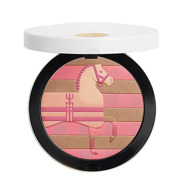 Phấn Má Hồng Hermès Rocabar Silk Powder Healthy Rosy Glow 01 Rocabar Rose Màu Hồng Rose