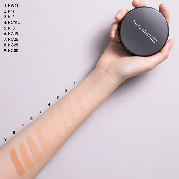 Phấn Nước MAC Studio Fix Longwear Cushion Foundation SPF50/PA ++++ Tone N11 13g