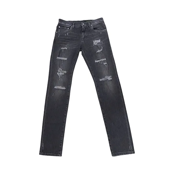 Quần Jean Nam Dolce & Gabbana D&G Skinny GY07LD G8AO0 S9001 Màu Xám Size 44