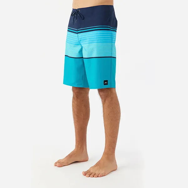 Quần Ngắn Đi Biển Nam O'Neill Lennox Stripe 21 SP3106026-NVY2 Màu Xanh Dương Size XS