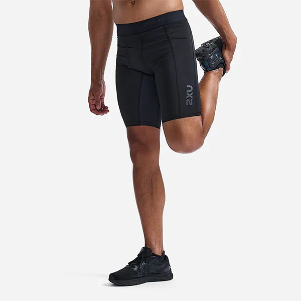 Quần Short Bó Thể Thao Nam 2XU Base Layer Comp MA7198b-BLK/NRO Màu Đen Size S
