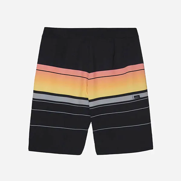 Quần Short Nam O'Neill Hyperfreak Heat Stripe 21 SP3106009-BLK2 Màu Đen Cam Size XS
