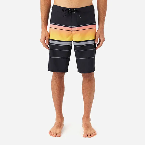 Quần Short Nam O'Neill Hyperfreak Heat Stripe 21 SP3106009-BLK2 Màu Đen Cam Size XS