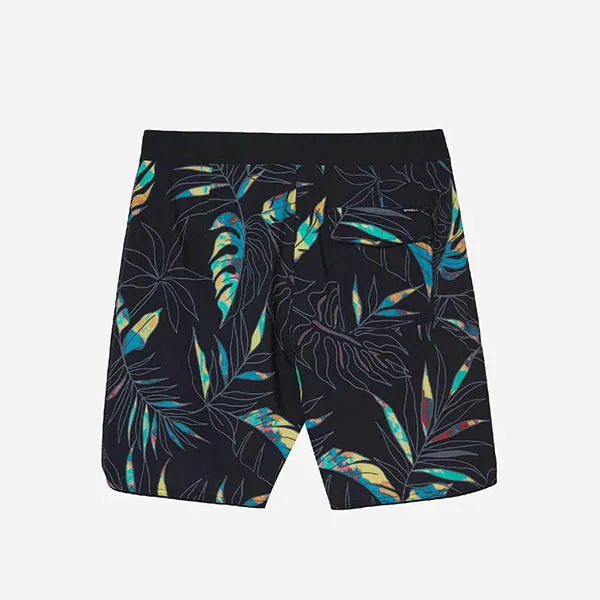Quần Short Nam O'Neill Hyperfreak Mysto Scallop 19 SP3106004-BLK2 Màu Đen Họa Tiết Size XS