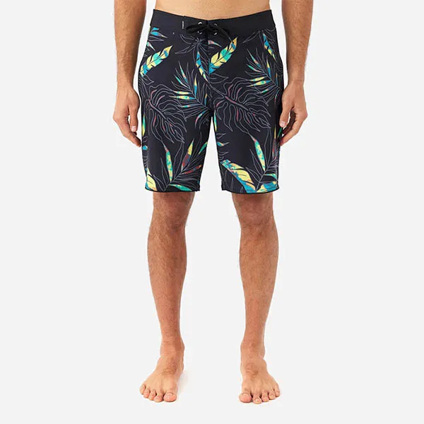 Quần Short Nam O'Neill Hyperfreak Mysto Scallop 19 SP3106004-BLK2 Màu Đen Họa Tiết Size XS