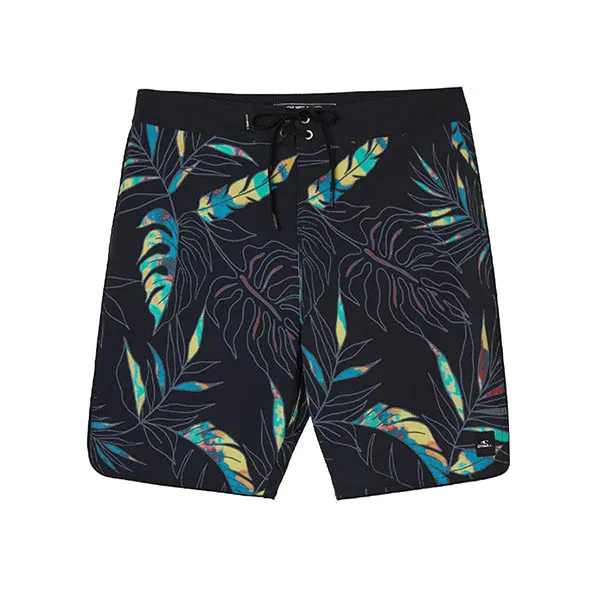 Quần Short Nam O'Neill Hyperfreak Mysto Scallop 19 SP3106004-BLK2 Màu Đen Họa Tiết Size XS