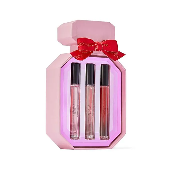 Set 3 Nước Hoa Nữ Mini Dạng Lăn Victoria’s Secret Rollerball (Bombshell, Bombshell Seduction, Bombshell Intense) 3x7ml